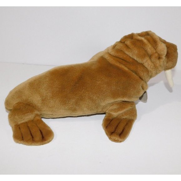 Russ Yomiko Classics 15" Plush Brown Walrus Stuffed Toy animal - Picture 7 of 8